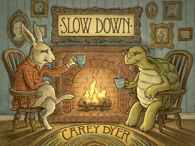 Slow Down busy fast paced friends relax slow down tea