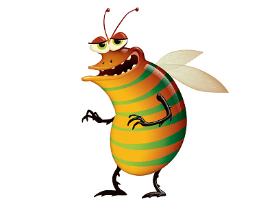 Flu Bug bug cartoon flu virus