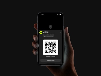 Timer/Ticket exploration airbnb animation bottom sheet ios 13 lottiefiles productdesign qrcode scan scanning uxui voucher design