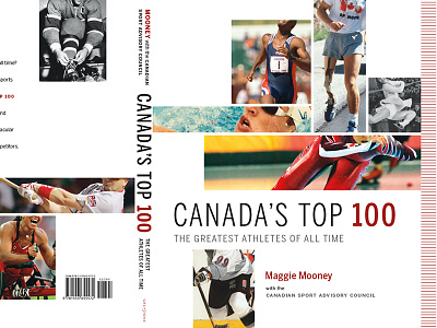 Canada's Top 100 book cover design indesign publication design