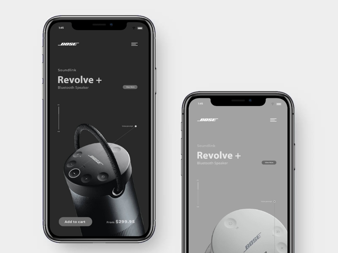 Redesign App interfere Concept for Bose by Rajveer Scolia on Dribbble