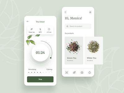 Tea mobile app
