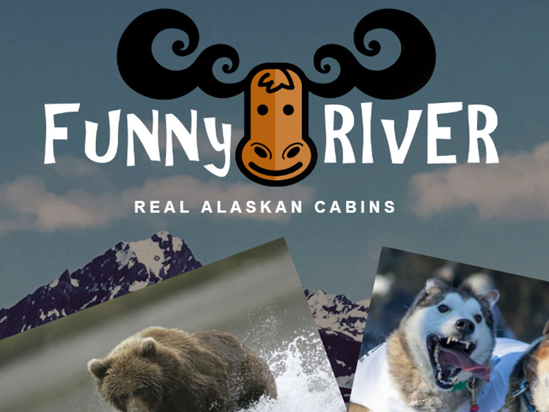 Funny River Alaska Cabins by Federico Sandoval on Dribbble