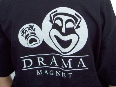 Drama- Magnet School Program branding corporate identity logo design