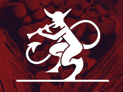 Il Diavolo Logo blackmetal concert devil evil italia logo metal music red satan wine