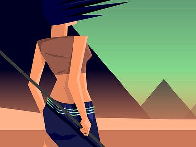 Last Days apocalypse desert game landscape moutains video game warrior woman