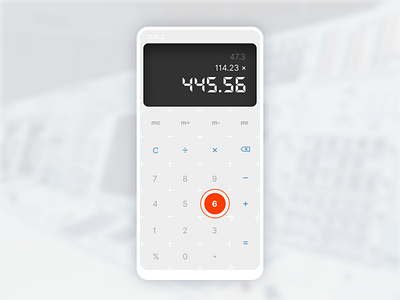 Daily UI 004 - Calculator calculator daily ui dailyui 004 mobile mobile ui nasa ui