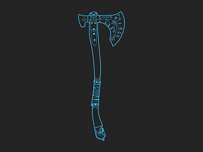 Leviathan axe flat godofwar leviathanaxe minimalist videogame