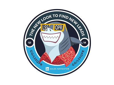 Sales Navigator Badge badge linkedin navigator sales shark
