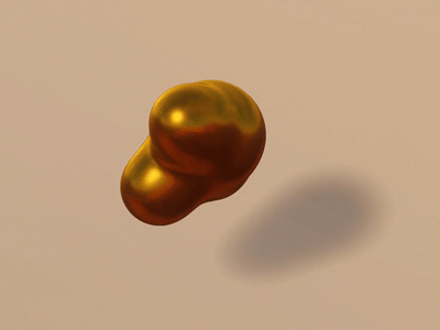 Smoosh 3d animation blender metaballs