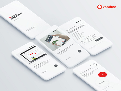 Mobile safety for Vodafone app branding cellular creativity design follow me mobile mobile app design operator protection radar remote control safety security app smart ui ux vodafone