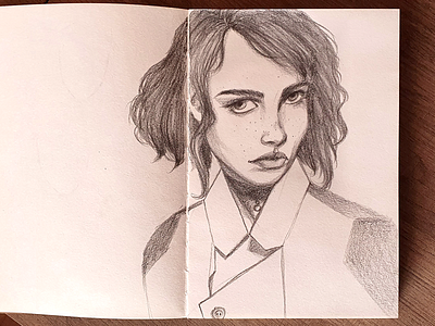 girl in my sketchbook