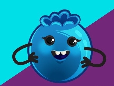 Blueberry illustration