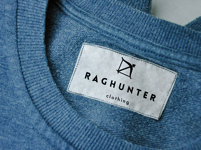 Raghunter Sweatshirt Patch Mockup branding design logo mockup