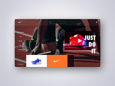 NIKE UI Redesign