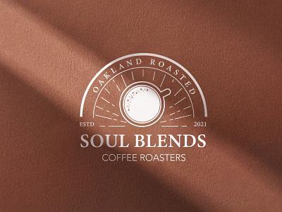 Coffee Brand Logo 2d brand branding cafe clean coffee design icon identity logo logo design logotype minimal typogaphy