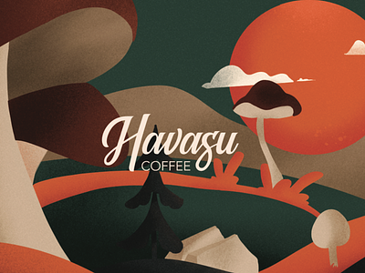Illustrated Coffee Logo
