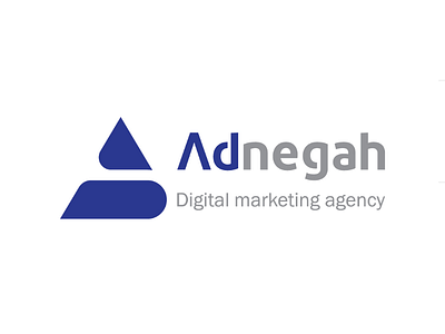 Logo design for Adnegah Digital Marketing Agency a logo digital marketing logo logo logo a day logo design logo inspiration logo trend logotype