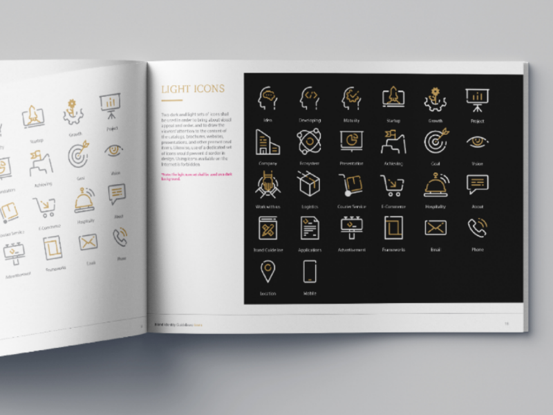 Icon set design for Fakher Holding startup icon management icon logistics icon icon inspiration line icon icon pack icon set icon design icon