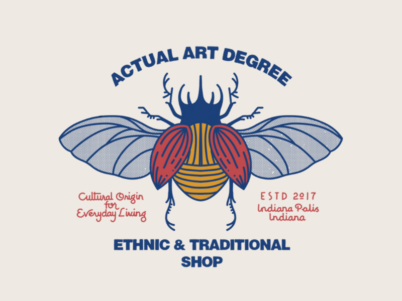 ACTUAL ART DEGREE by Endrian Pradinata on Dribbble