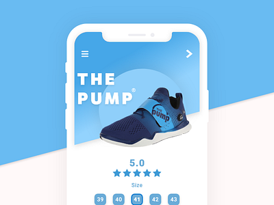 online shopping shoe app animation app blue shoe shopping ui ui ux