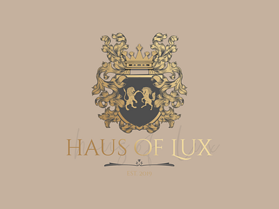 Haus Of Lux Logo beauty beauty and the beast beauty logo beauty product beauty salon clean elegant logo logo design logodesign logos logotype lux luxe luxurious luxury luxury brand luxury branding luxury design luxury logo