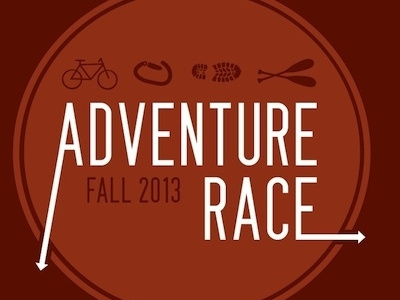 Adventure Race Logo adventure fitness logo race