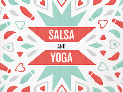 Valentine's Day Event event fitness fun salsa valentines yoga