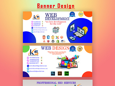 Web Banner Design advertising banner banner ad banner ads banner design banners branding business corporate marketing photoshop signage smallbusiness webbanner