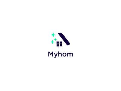 Myhom logo bestlogo clean design home homebrand homedesign logo logo design logodesign logos logotype my myhome mylogo service