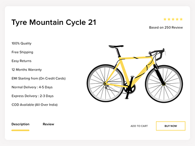 Online Cycle Product design