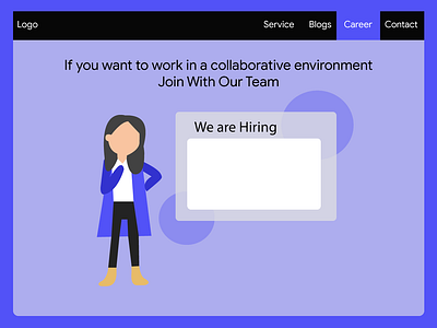 Career page design