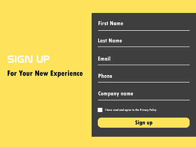 Signup design design login login page signup uidesign uidesigner