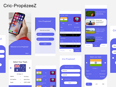 Sports App Design