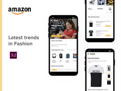 Amazon Redesign project adobexd amazon amazonpeoples amazonredesign behance brand productdesign screens ui ux