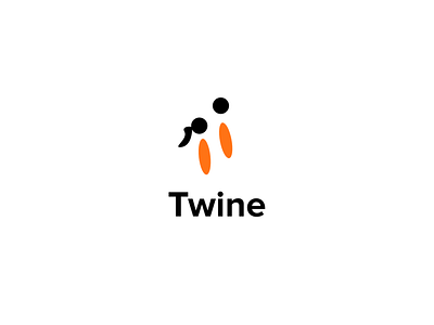 Twine logo Brand logotwineuiuxbranddesign