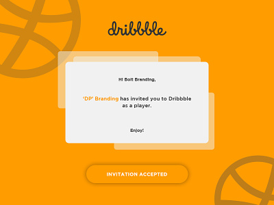 Hello Dribbble! bolt branding branding debut dribbble first shot hello dribbble hi dribbble logo design orange