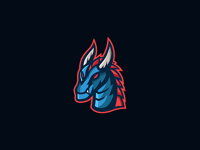 Dragon Mascot Logo branding branding logo dragon dribbble esports esports logo logo mascot logo