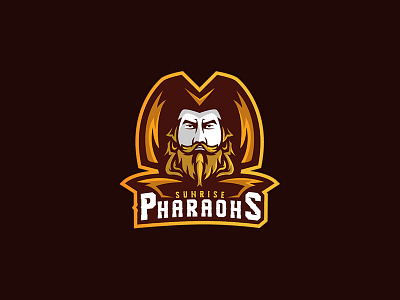 Pharaoh Mascot Logo branding dribbble esports branding esports logo design gaming logo logo mascot mascot logo mascot logo design pharaoh
