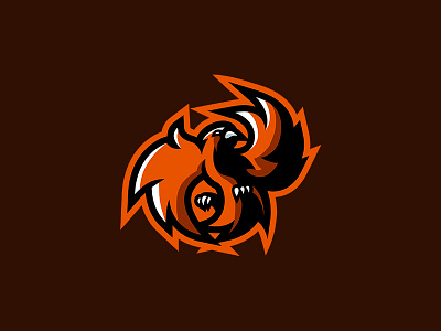 Phoenix Mascot Logo branding dribbble esports gaming logo logo design mascot mascot logo mascot logo design phoenix