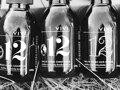 VIVI Packaging . design etiquette minimal packaging product typography vivi