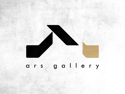 ars gallery — logo design concept branding design logo logotype vector