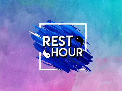 Rest Hour's Logo adobe illustrator adobe photoshop branding design graphic design icon illustration logo logotype design media logo music music band type typography vector