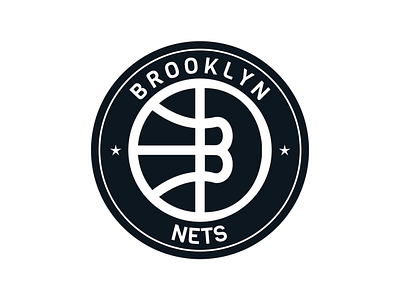 Brooklyn Nets logo.