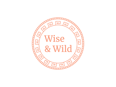 Wise & Wild's logo (Variant) africa branding clothing clothingbrand elephant freelance graphicdesign graphicdesigner icon illustration logo pattern skin typography vector wild wise