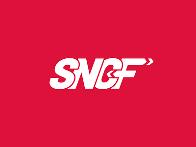 SNCF's logo. branding branding company concept firm france graphic design international logo railway redesign sncf train