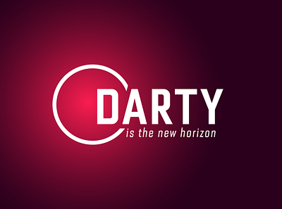 New branding for Darty ! branding circle darty graphic design hightech horizon logo logotype design shop technology ui