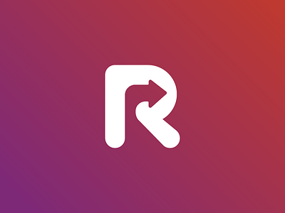 Letter "R" exploration adobe illustrator arrow dribbbleshot gradient letter r logo logodesigner vector