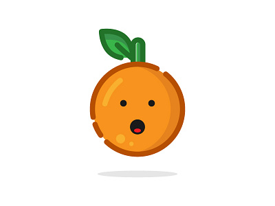 Orange (1/30) adobe illustrator dribbbleshot flatdesign icon illustration logodesigner orange vector