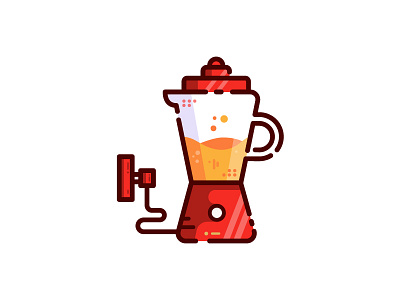 Blender (6/30) adobe illustrator blender dribbbleshot flatdesign icon logodesigner vector